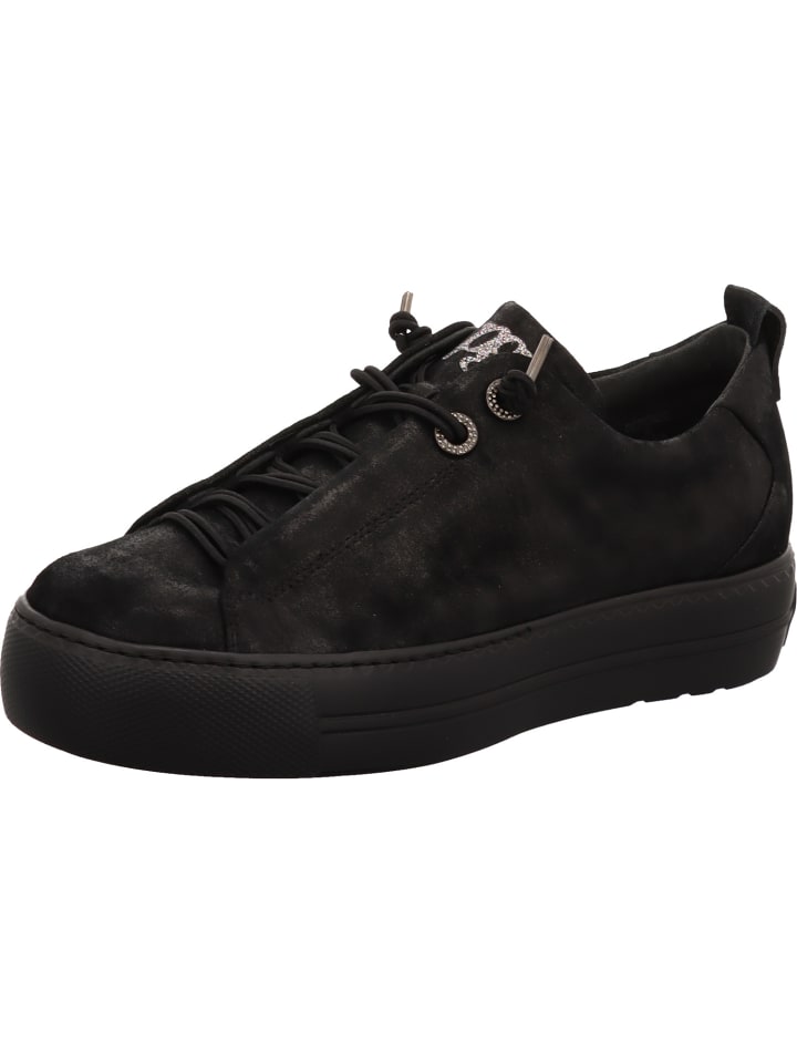 Schnürschuh in schwarz