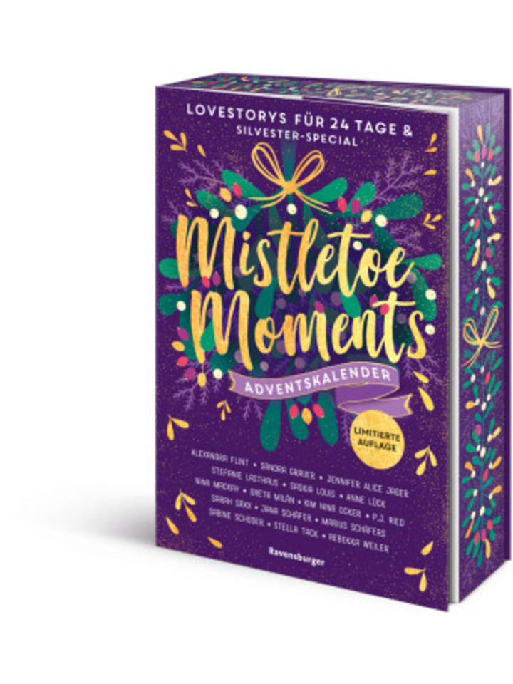 Buch - Mistletoe Moments. Ein Adventskalender. New-Adult-Lovestorys für 24