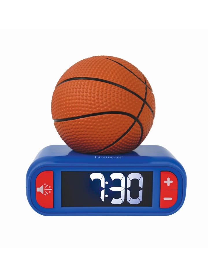 Basketball 3D-Nachtlicht-Wecker mit Soundeffekten