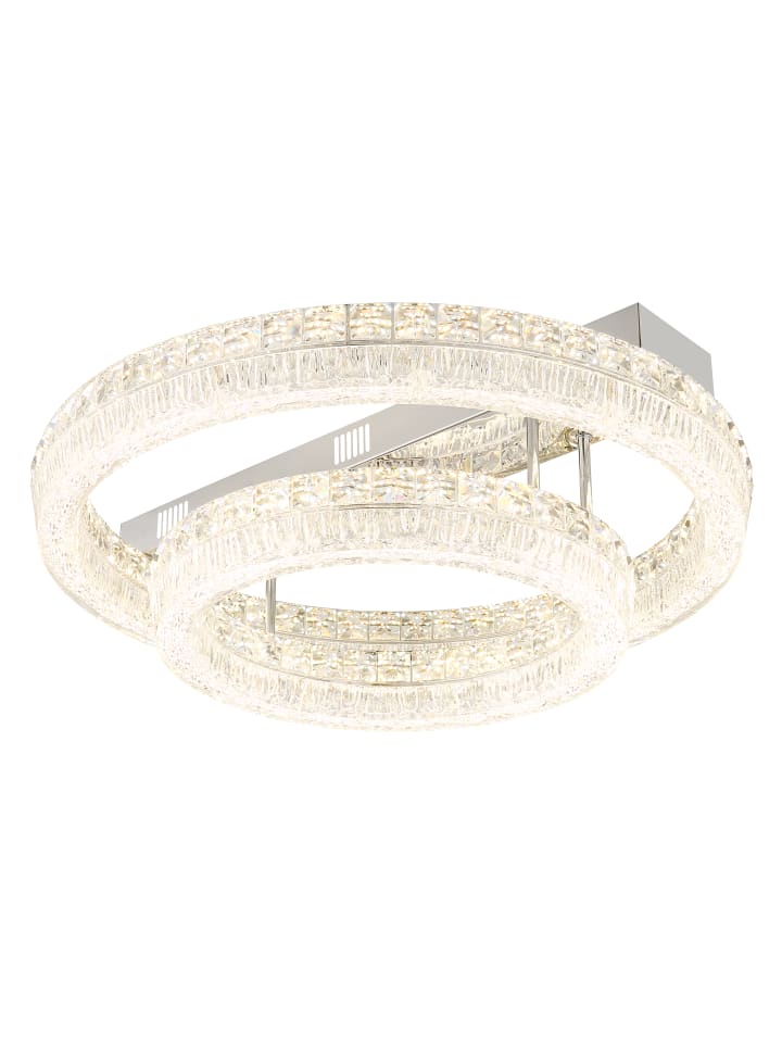 Deckenleuchte "LAUREL" in silver