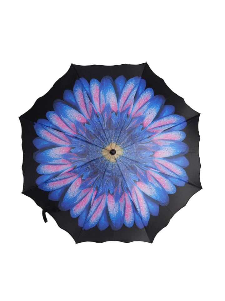 Elegante Stockschirme mit Blumenmuster Stabil, Windfest und Stilvoll in Motiv 6