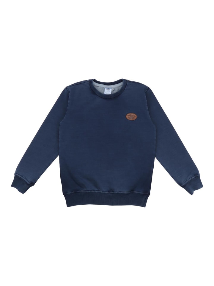 Sweatshirt Pullover-Sweatshirt aus Jeans (baumwolle bio)