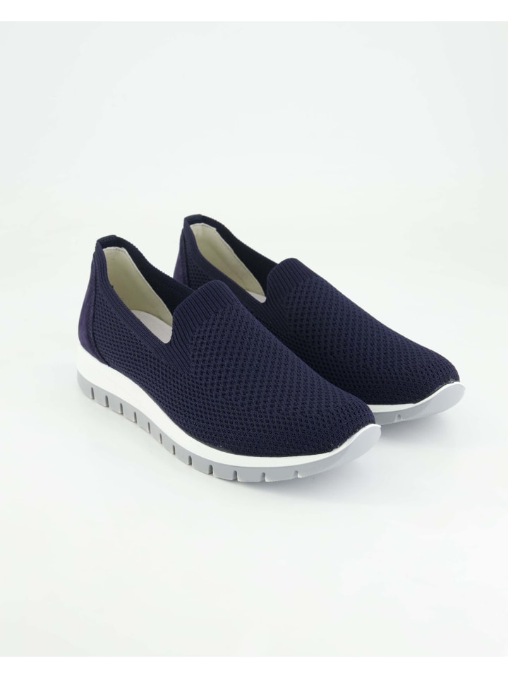 Slip On Sneaker in Blau