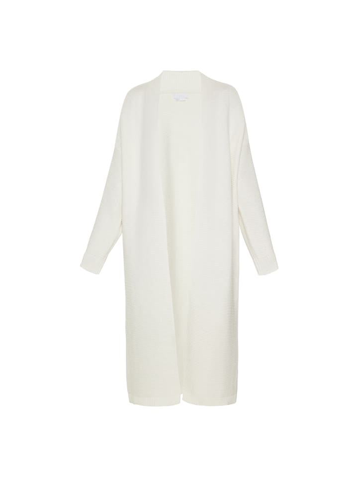 Women Cardigan in offwhite melange