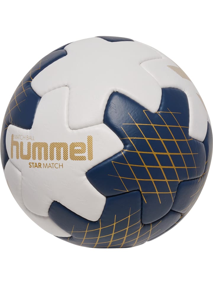 Handball Hmlstar Erwachsene in OFF WHITE/MARINE/GOLD