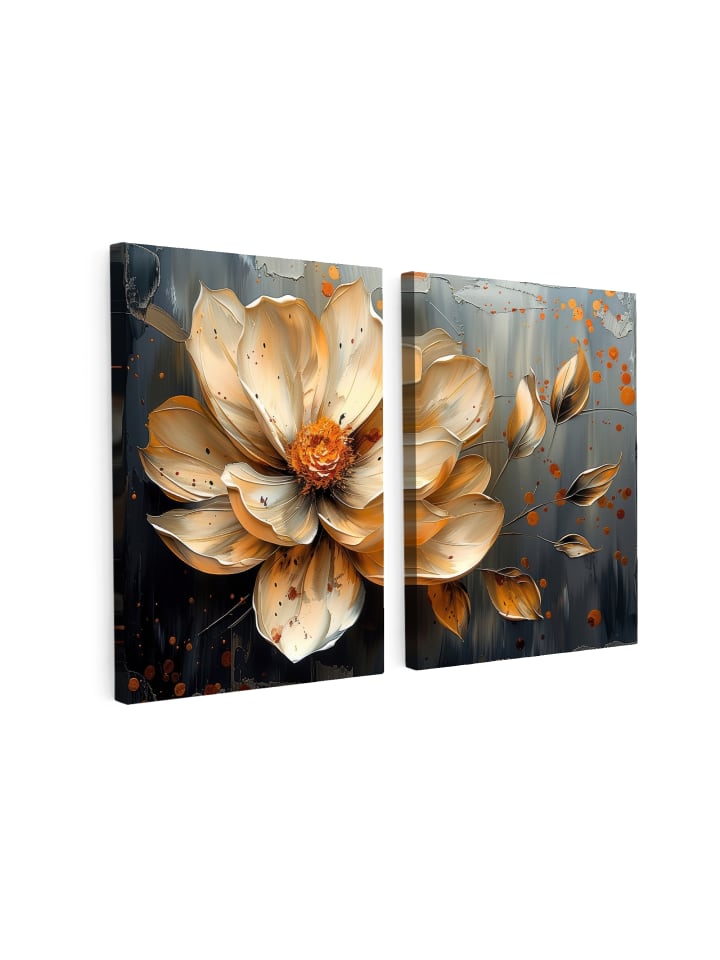 Leinwandbild 2er Set