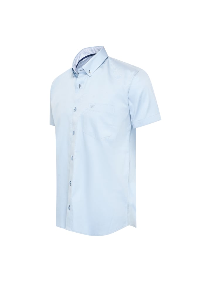 Hemd Toscana Stretch in Blau