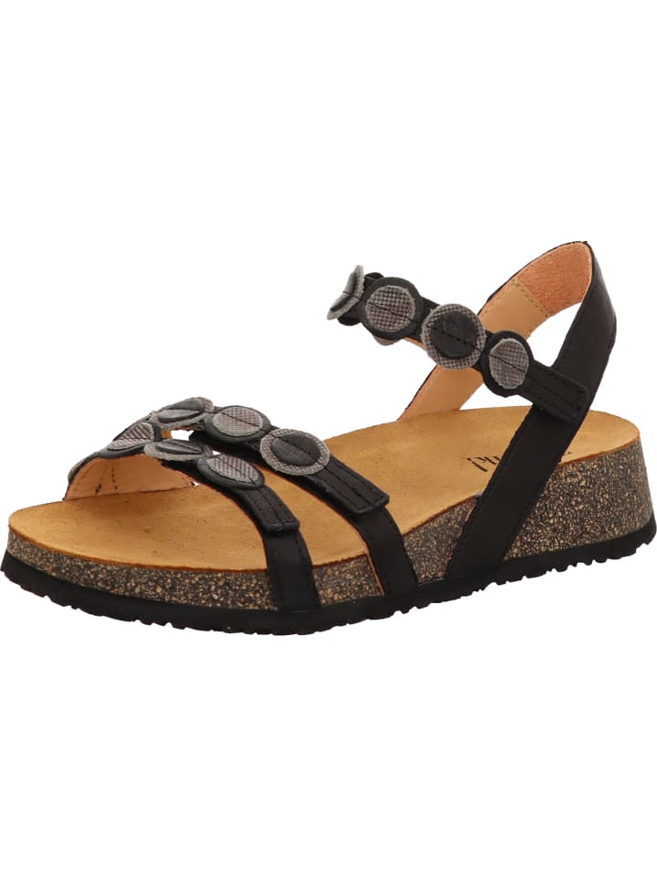 Sandalette in schwarz