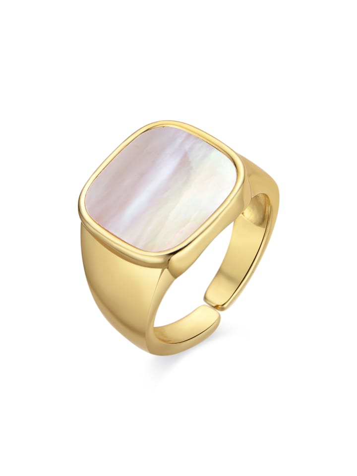 Ring Misau mit 18 Karat  verstellbar Gelbgold-Misau gold
