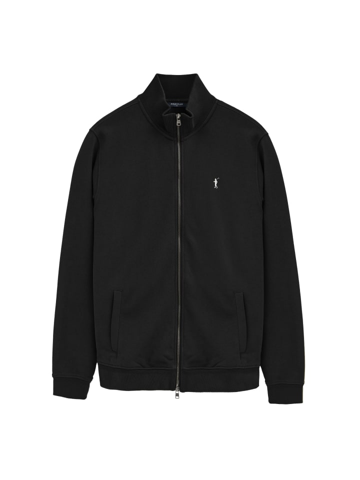Sweatshirt MAN RIGBY GO ZIPPERED SWEAT FT IO LONG SLEEVE REGULAR FIT in Schwarz