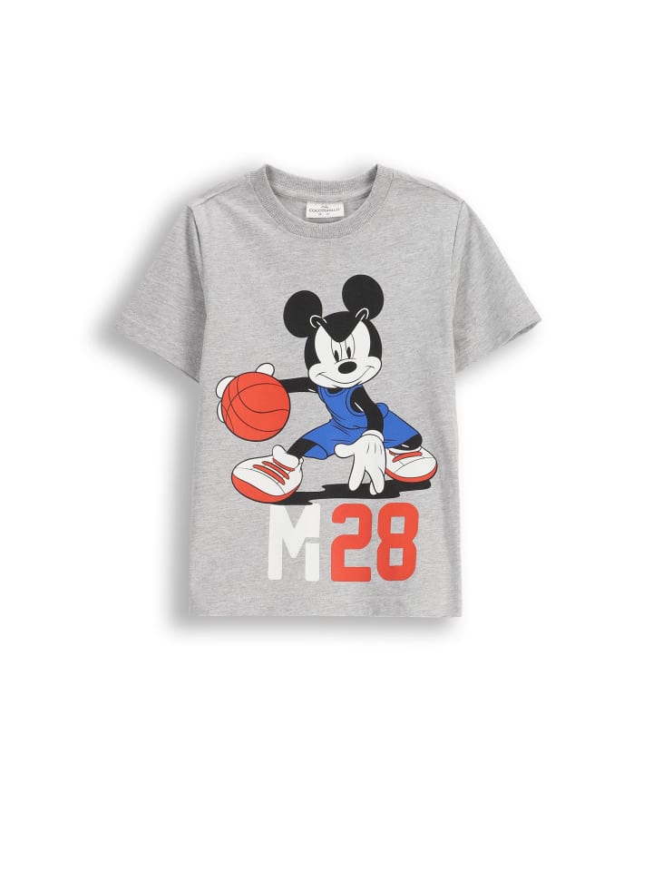 T-shirt mit kurzen Ärmeln in grau