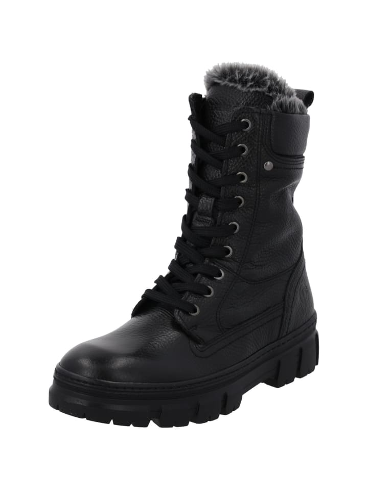Schnürstiefeletten Lodcen in Schwarz