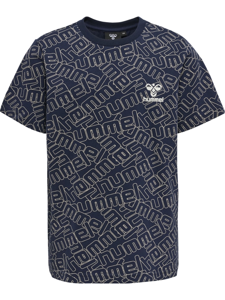 T-Shirt Hmlcooper E-Sport Jungen in BLACK IRIS