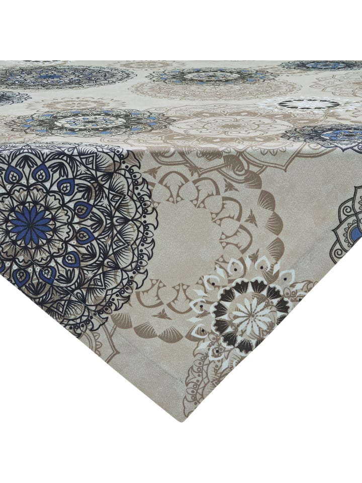 Mitteldecke in beige