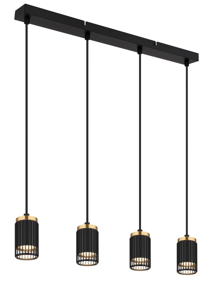 Hängeleuchte "KORBEN" in black