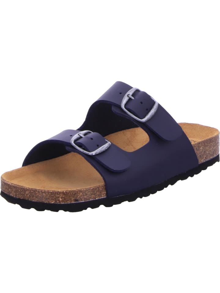 Bio-Pantolette in blau