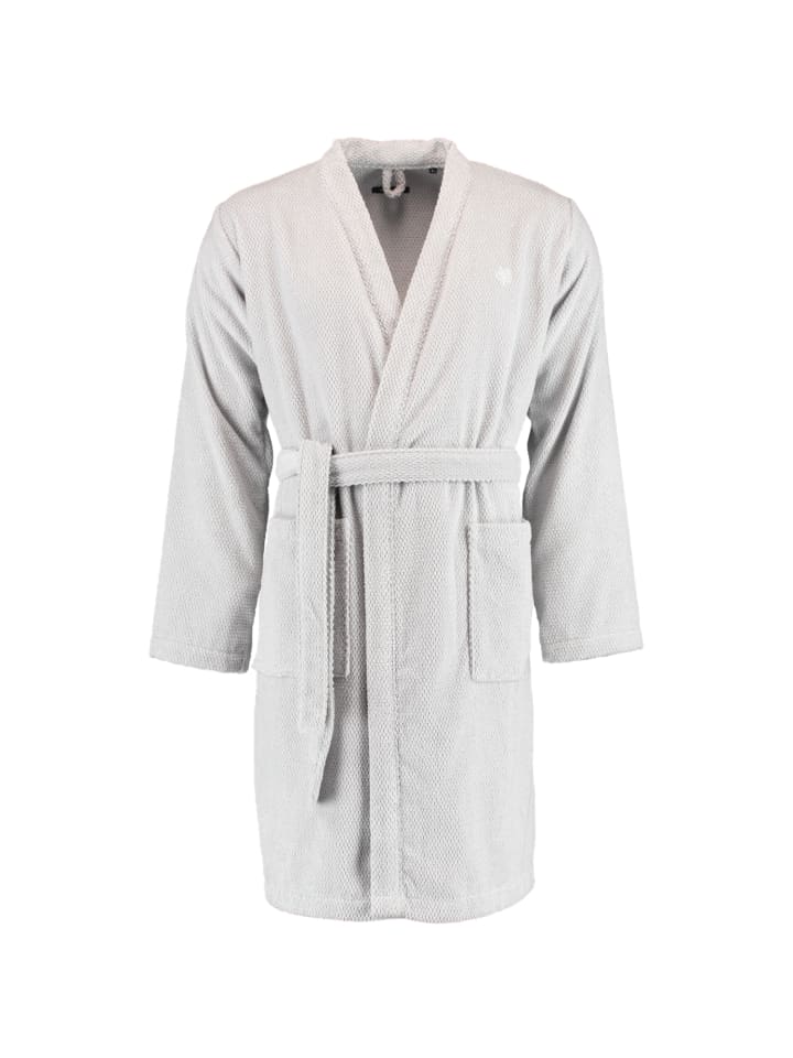 Marc O'Polo Bademäntel unisex Kimono Tali light grey in light grey
