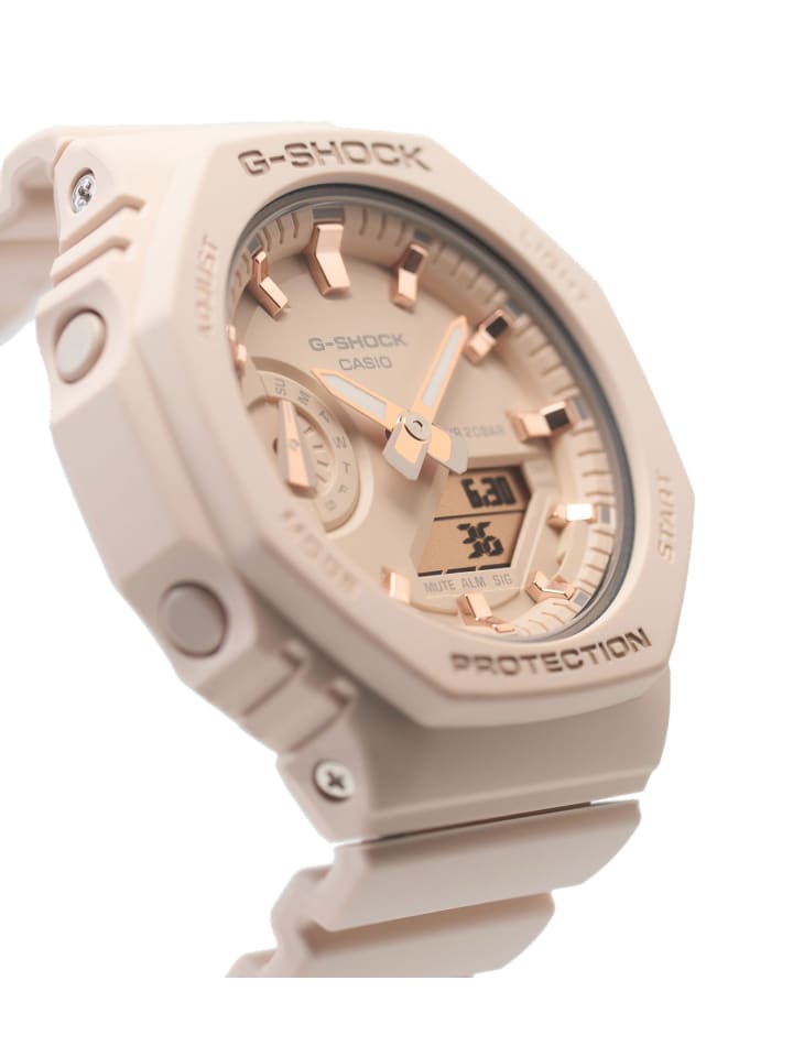 Casio G-Shock Classic Ana-Digi Damenuhr Beige Creme günstig kaufen