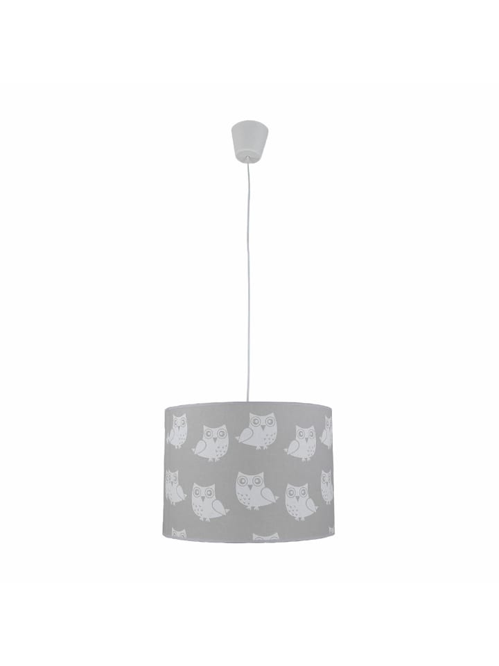 Pendelleuchte Ø 38 x (T)120 cm in Weiß Grau