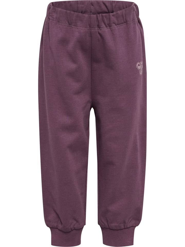 Verstellbare Taille Hose Hmlmini Kinder in BLACK PLUM
