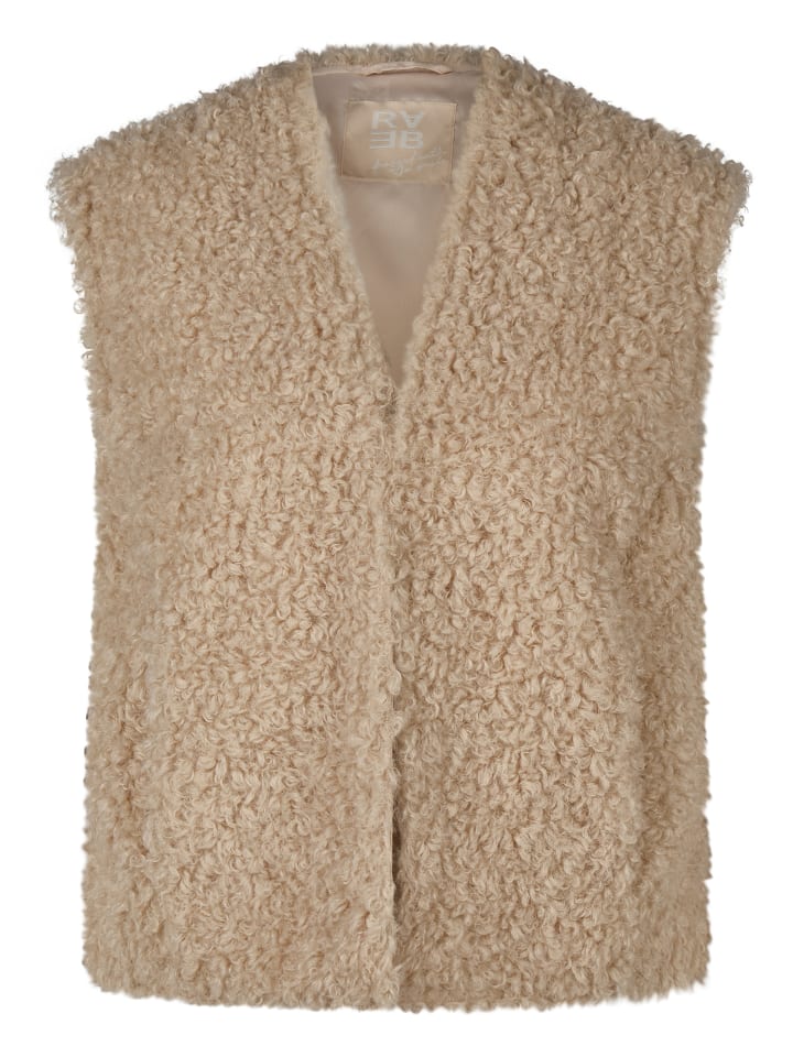 Weste in Beige