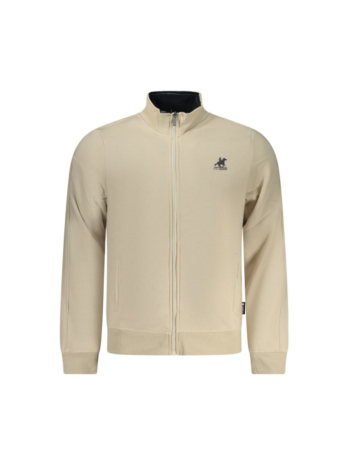 Beige Baumwolle Herren Sweatshirt