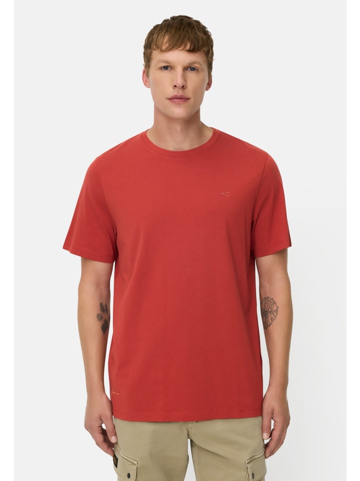 fleXXXactive© T-Shirt mit 4-Wege-Stretch in Terrarot