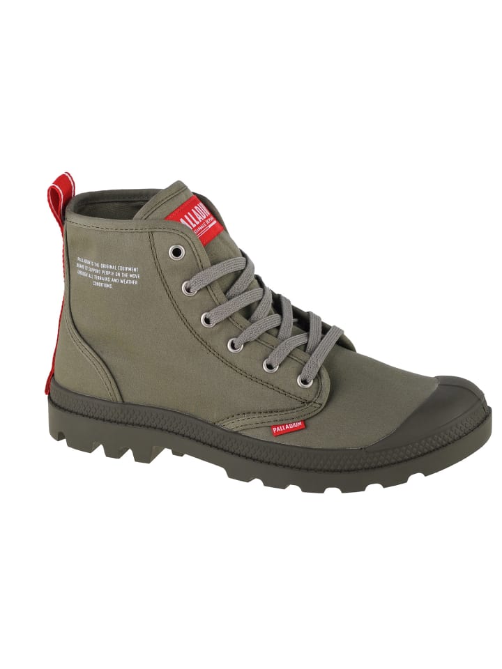 Palladium Pampa Hi Dare in Grün