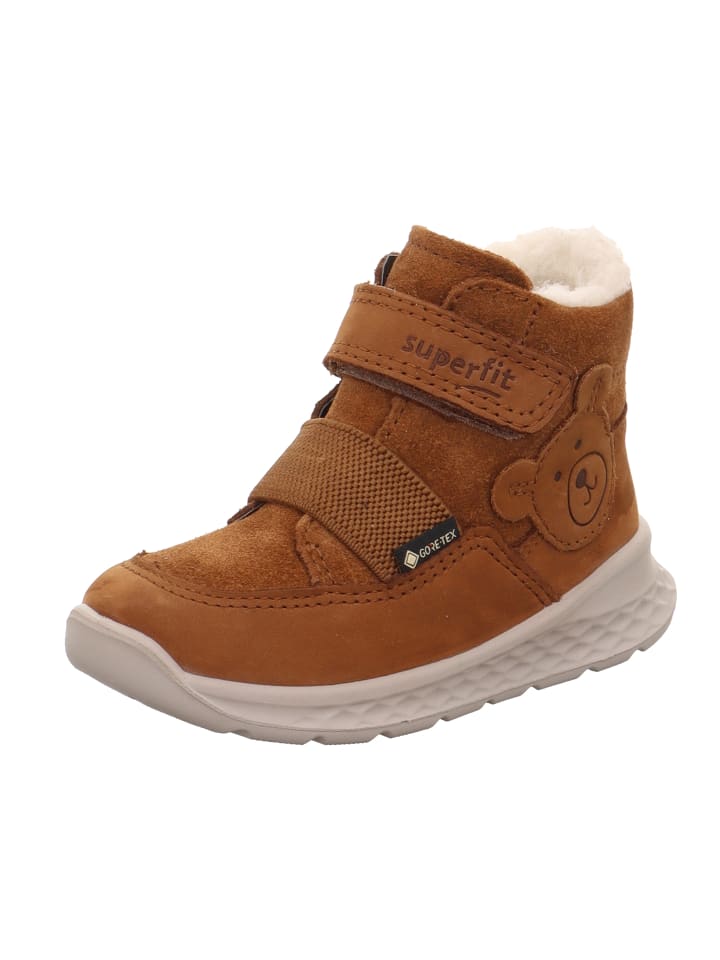 Lauflernschuh BREEZE in Braun/Orange