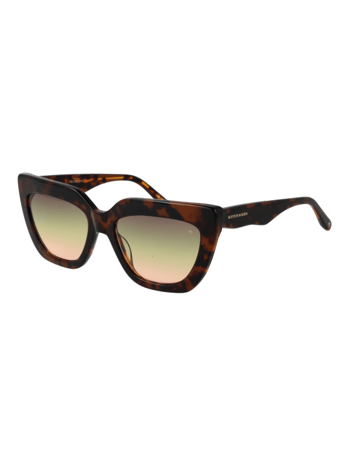 Frauen Sonnenbrille Katzenauge Mehrfarbig