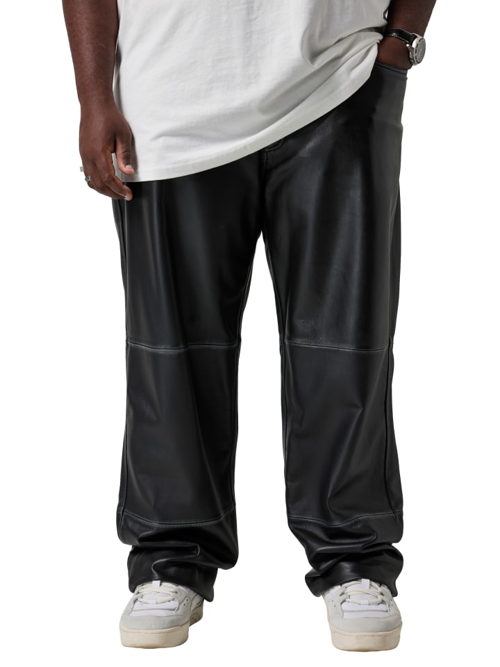 Lederhose in schwarz