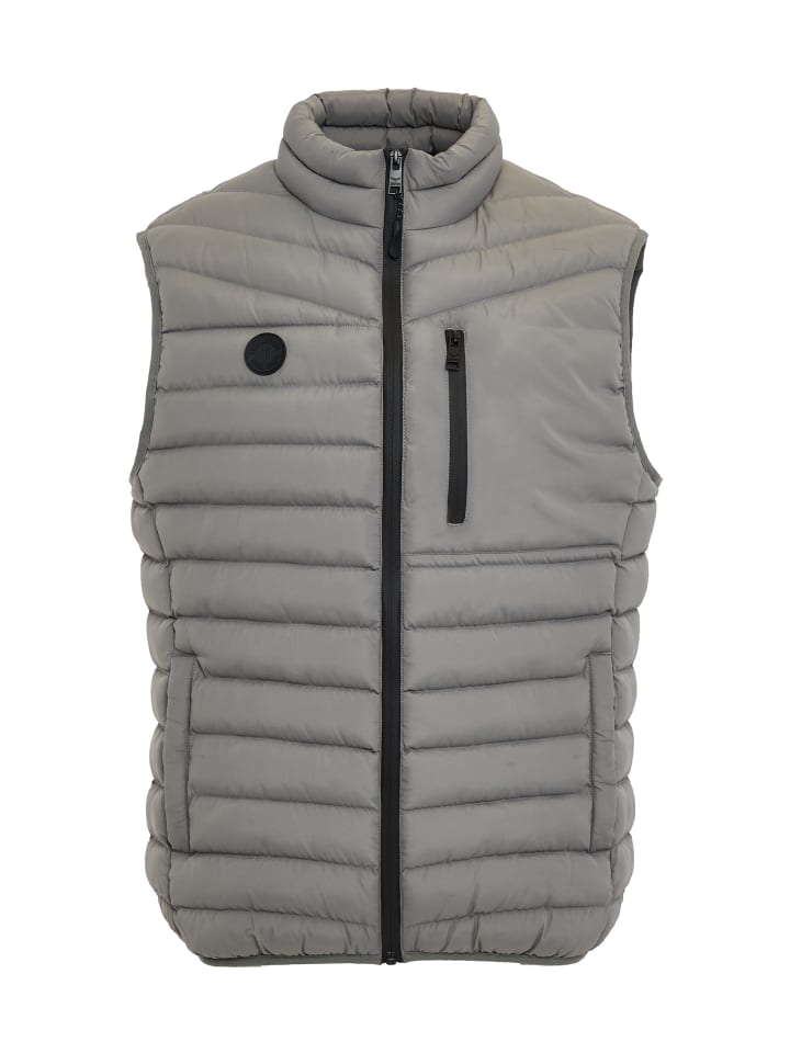 Steppweste THB Jacket Gilet Hunnigan in Grey
