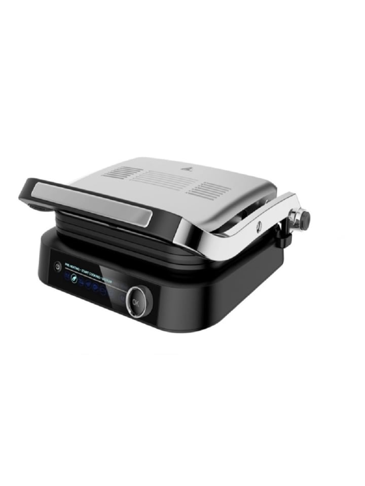 Kontaktgrill Sandwichmaker Toaster Multigrill in Schwarz