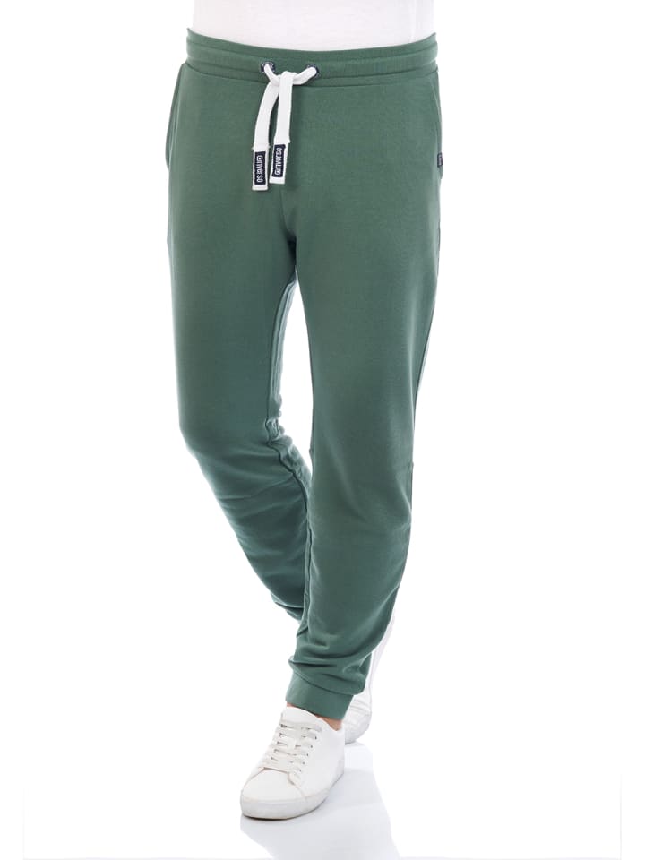 Jogginghose RIVLino regular/straight in Grün