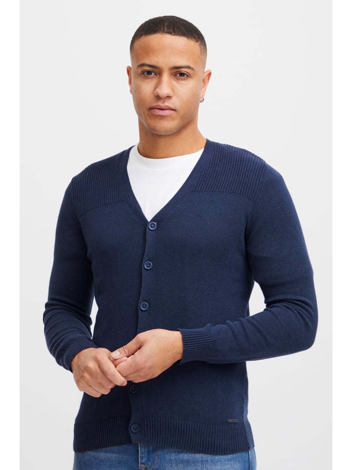 Strickjacke BHCaden in Blau