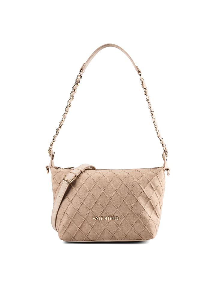 Makena Schultertasche 30 cm beige