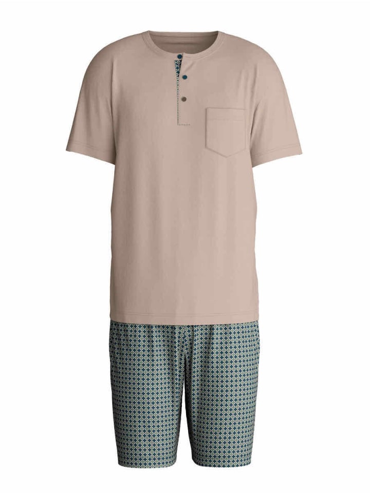 Pyjama kurz in Warm sands
