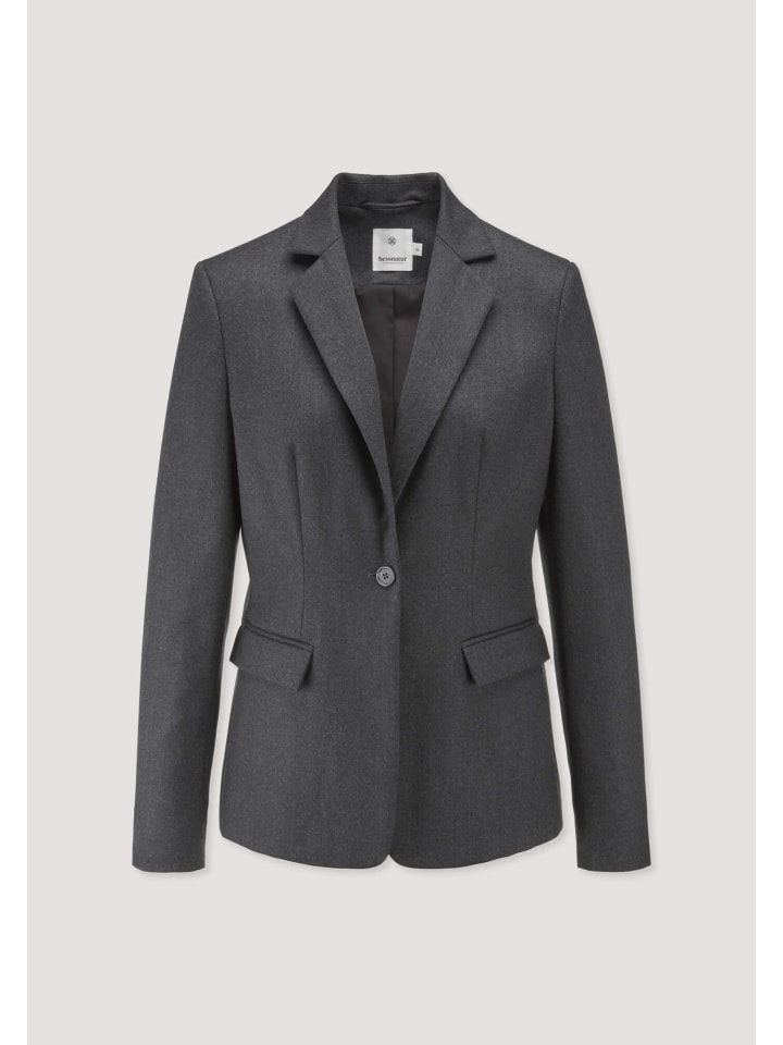 Wollblazer in anthrazit