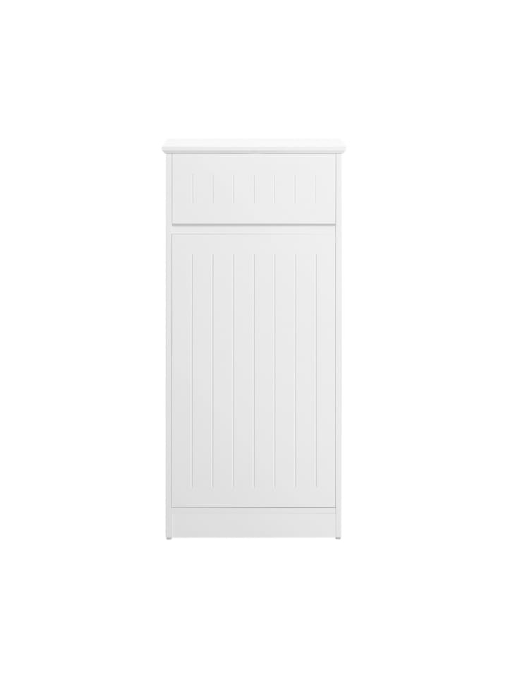 Waschmaschinenunterschrank in Reinweiß - (W) 39 x (H) 86 x (L) 40 cm