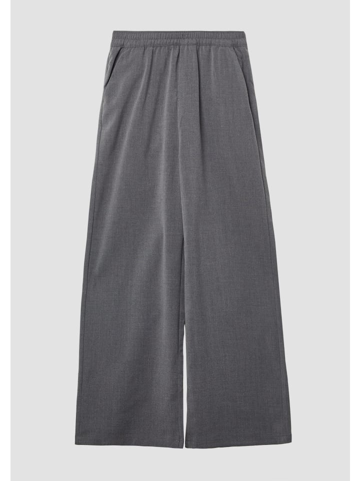Hose WIDE LEG in 9898_dunkelgrau