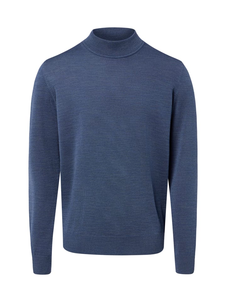 Strickpullover in blau - 0002
