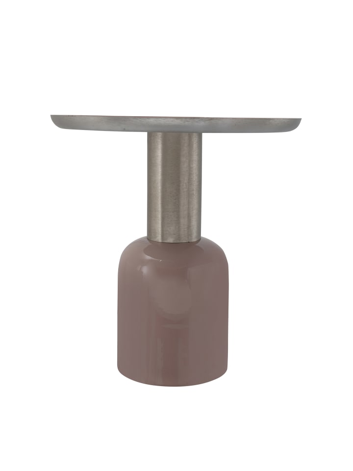 Beistelltisch Art Deco 725 in altrosa - silber