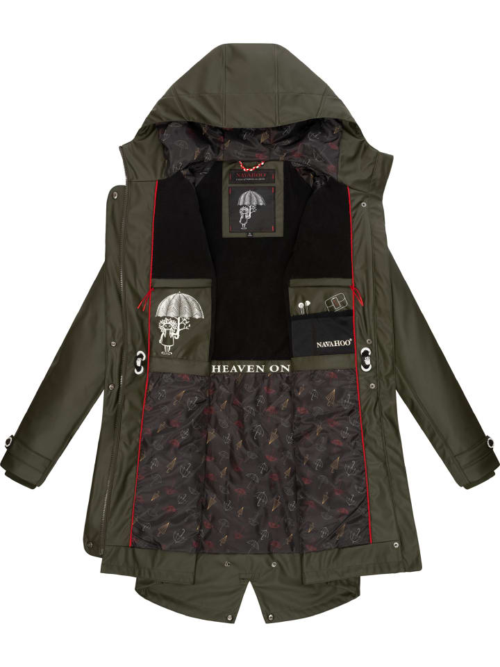 Navahoo Regenjacke Rainy Flower in Dark Olive günstig kaufen | limango