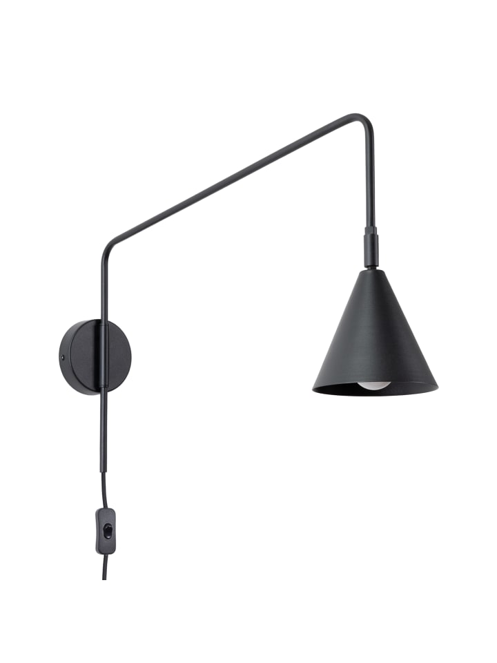 Wandlampe ZYLO 1 black H 30 cm