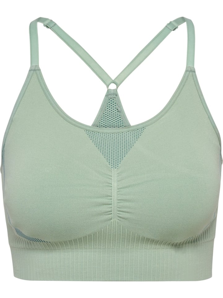Sport-BH "Hiit Seamless Padded Bra" in Grün