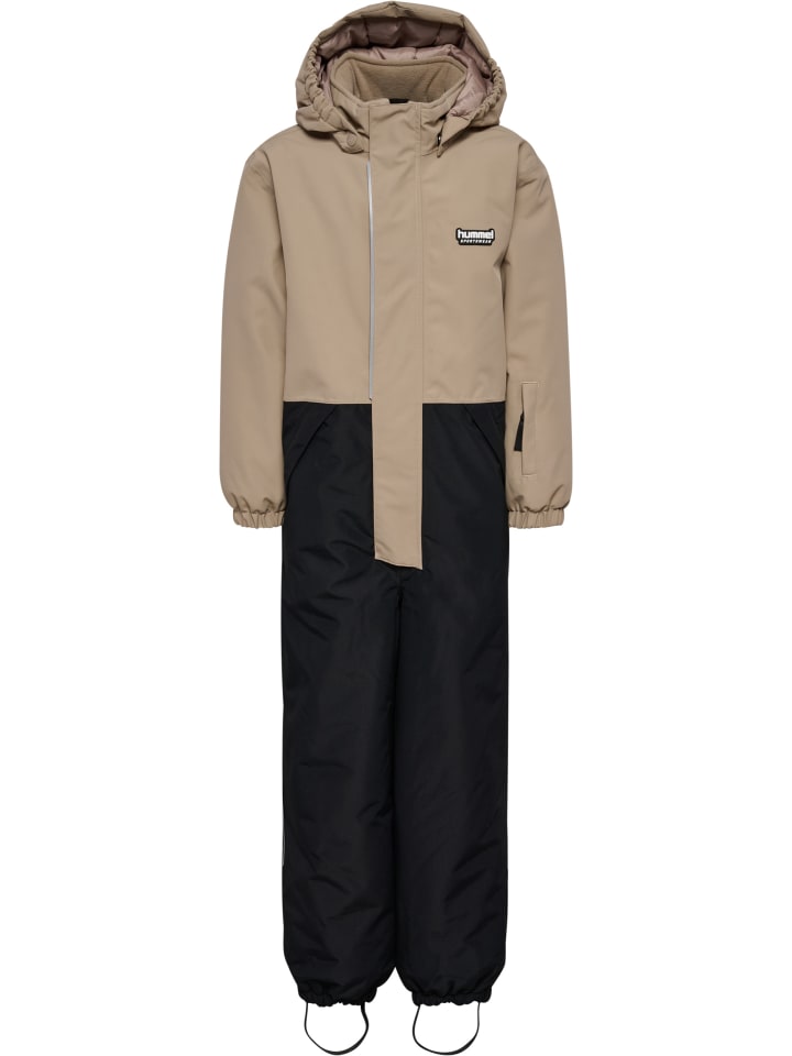 Schneeanzug Hmljr Snowsuit Kinder in SILVER MINK/BLACK