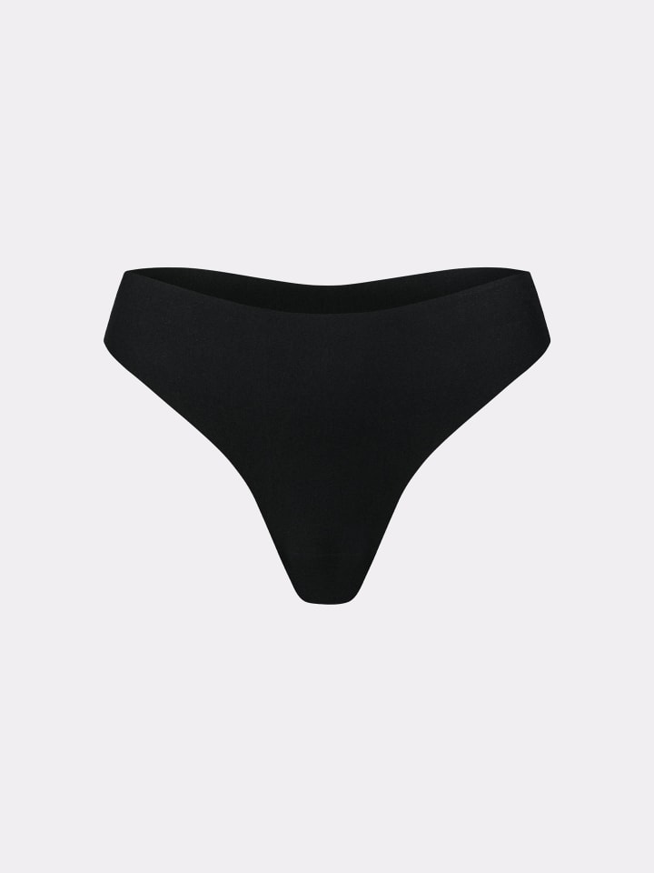 CASUAL COTTON STRING in schwarz