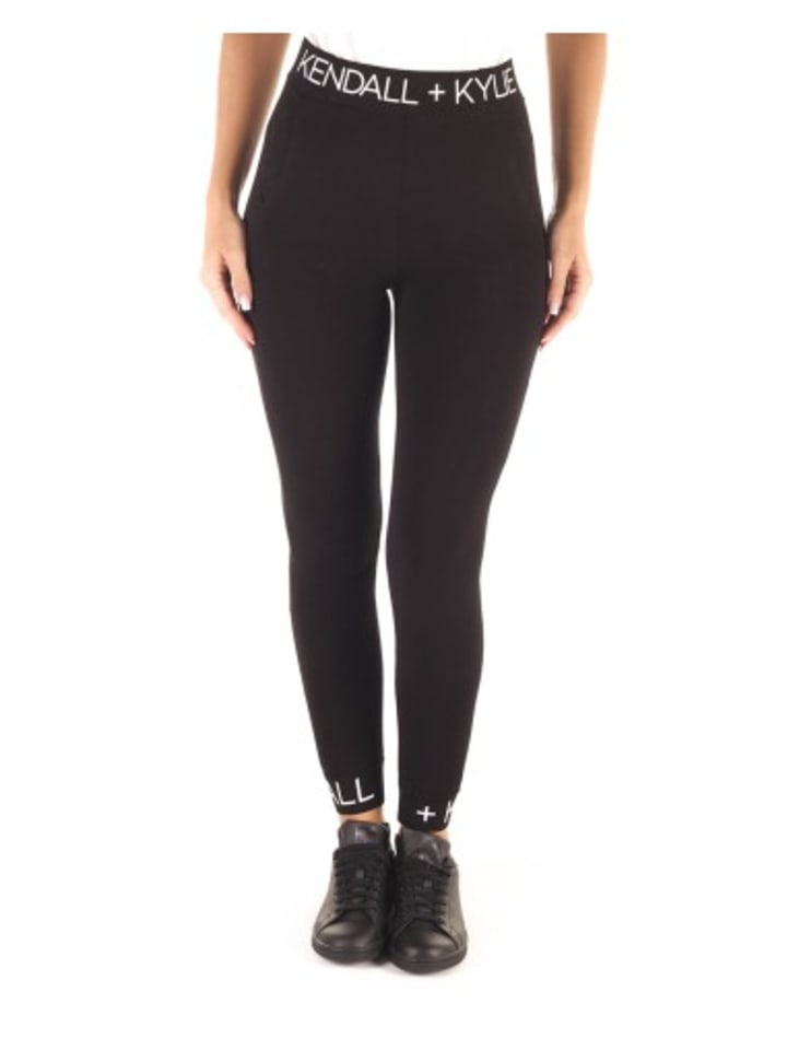 Leggings in Schwarz