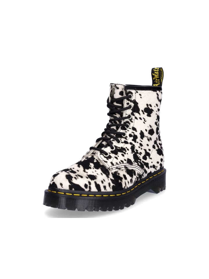 Schnürboot in Offwhite Schwarz