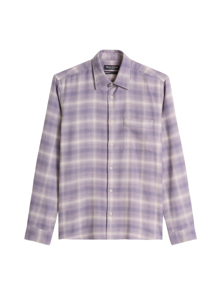 Hemd regular in Dark Purple